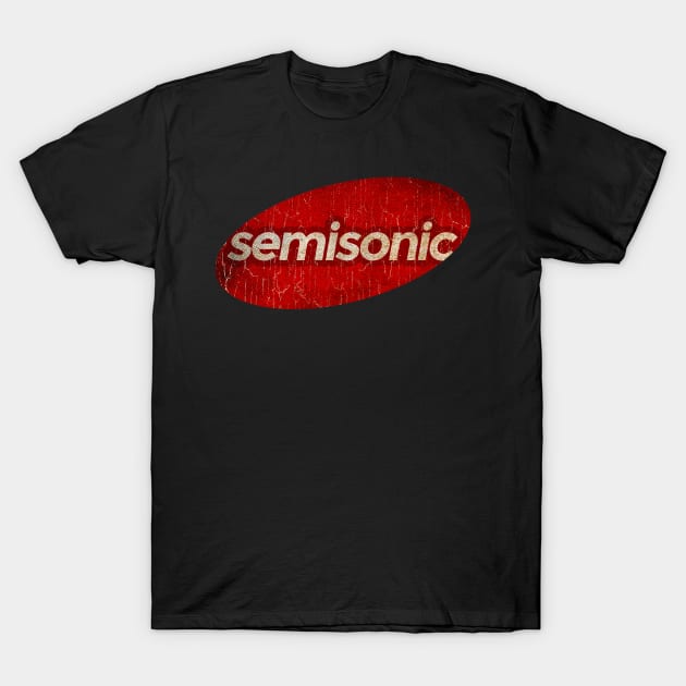 Semisonic - simple red elips vintage T-Shirt by BIDUAN OFFICIAL STORE